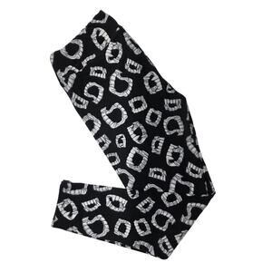 LuLaRoe LLR Tall & Curvy TC Halloween Leggings Black White Plastic Vampire Teeth